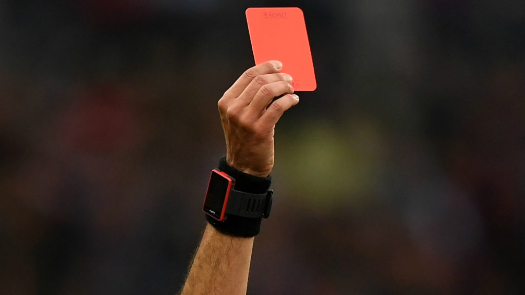 red　card